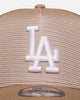 New Era Los Angeles Dodgers 'Polychromatic Mesh' 9FORTY A-Frame Snapback Camel