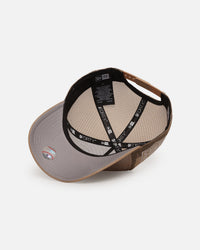 New Era Los Angeles Dodgers 'Polychromatic Mesh' 9FORTY A-Frame Snapback Camel