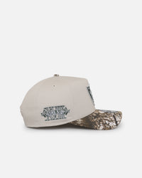 New Era Las Vegas Raiders 'Real Tree Stone' 9FORTY A-Frame Snapback Stone