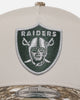 New Era Las Vegas Raiders 'Real Tree Stone' 9FORTY A-Frame Snapback Stone