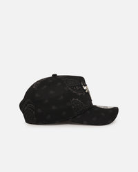 New Era Chicago Bulls 'Tonal Paisley' 9FORTY A-Frame Snapback Black