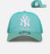 New Era New York Yankees 'Polychromatic Mesh' 9FORTY A-Frame Snapback Mint/White