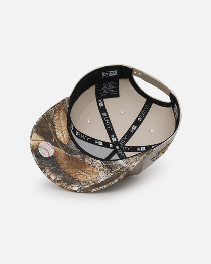 New Era Arizona Diamondbacks 'Real Tree Stone' 9FORTY A-Frame Snapback Stone