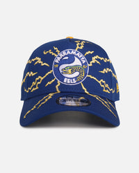 New Era Parramatta Eels 'NRL Electric' 9FORTY A-Frame Snapback Official Team Colour