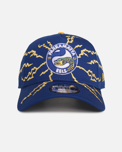 New Era Parramatta Eels 'NRL Electric' 9FORTY A-Frame Snapback Official Team Colour