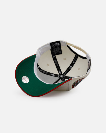 New Era Boston Red Sox 'Strawberry' 9FORTY A-Frame Snapback Chrome/Red