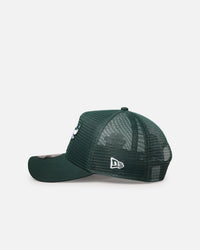 New Era Chicago Bulls 'Polychromatic Mesh' 9FORTY A-Frame Snapback Dark Green