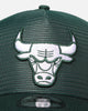 New Era Chicago Bulls 'Polychromatic Mesh' 9FORTY A-Frame Snapback Dark Green