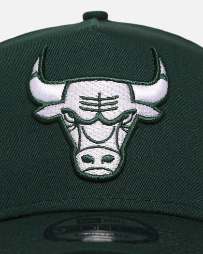 New Era Chicago Bulls 'Chicago Bulls Polychromatic' 9FORTY A-Frame Snapback Dark Green