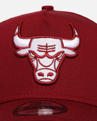 New Era Chicago Bulls 'Chicago Bulls Polychromatic' 9FORTY A-Frame Snapback Cardinal