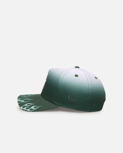 New Era New York Yankees 'Sundyed Flames' 9FORTY A-Frame Snapback Pine Green