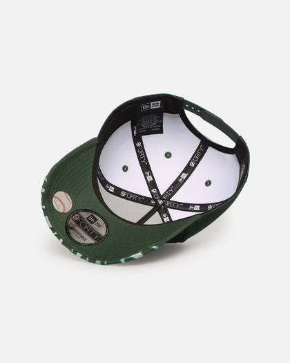 New Era New York Yankees 'Sundyed Flames' 9FORTY A-Frame Snapback Pine Green