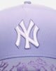 New Era New York Yankees 'Sundyed Flames' 9FORTY A-Frame Snapback Lavender
