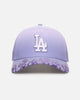 New Era Los Angeles Dodgers 'Sundyed Flames' 9FORTY A-Frame Snapback Lavender