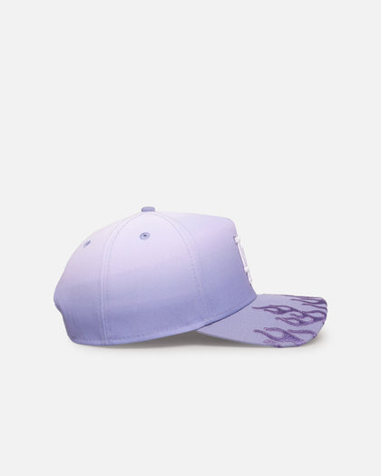 New Era Los Angeles Dodgers 'Sundyed Flames' 9FORTY A-Frame Snapback Lavender