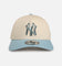 New Era New York Yankees 'Jelly Crystals Collection' 9FORTY A-Frame Snapback Chrome White/Blue