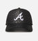 New Era Atlanta Braves 'Croc Skin' 9FORTY A-Frame Snapback Black