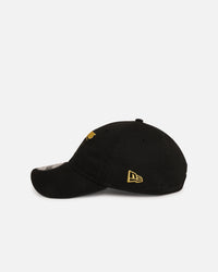 New Era Hawthorn Hawks 'AFL Black & Gold' 9TWENTY Strapback Black/Gold