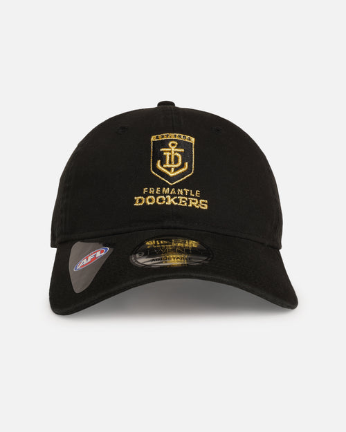 New Era Fremantle Dockers 'AFL Black & Gold' 9TWENTY Strapback Black/Gold