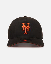 New Era New York Mets 'Sunbleached' 9FORTY A-Frame Snapback Washed Black