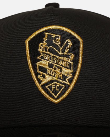 New Era Brisbane Roar FC 'A-League Exculsive' 9FORTY A-Frame Snapback Black/Gold