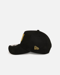 New Era Western United FC 'A-League Exculsive' 9FORTY A-Frame Snapback Black/Gold