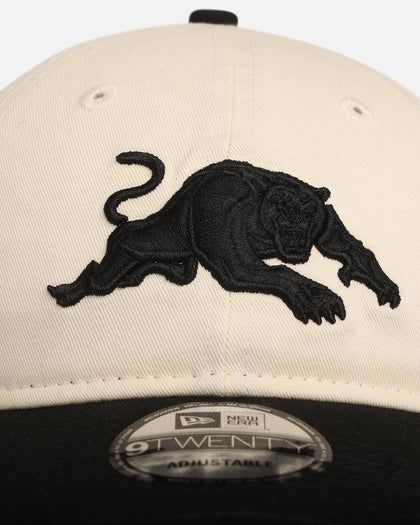 New Era Penrith Panthers 'NRL Two Tone' 9TWENTY Strapback Chrome White/Black