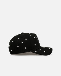 New Era Las Vegas Raiders 'Black Satin Hearts' 9FORTY A-Frame Snapback Black