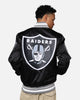 Pro Standard Las Vegas Raiders Rib Satin Jacket Black/Grey