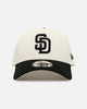 New Era San Diego Padres 'Easy Chrome Black' 9FORTY A-Frame Snapback Chrome/Black