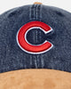 New Era Chicago Cubs 'Denim Shades' Casual Classic Strapback Denim/Wheat