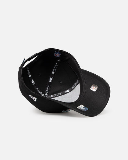 New Era Miami Dolphins 'Upside Down Logo' 9FORTY A-Frame Snapback Black/Official Team Color