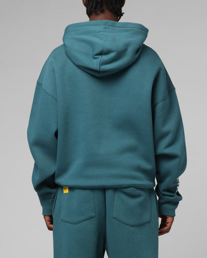 Loiter Hybrid Premium Hoodie Teal