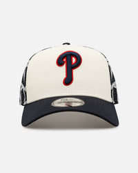 New Era Philadelphia Phillies 'Fourth Of July' 9FORTY A-Frame Snapback Chrome/Navy