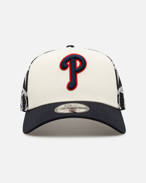 New Era Philadelphia Phillies 'Fourth Of July' 9FORTY A-Frame Snapback Chrome/Navy