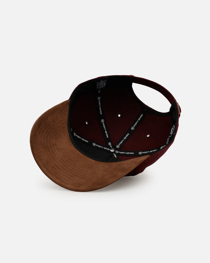 47 Brand Washington Commanders 'Cherry Pie' Offside DT Snapback Dark Maroon