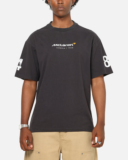 Mitchell & Ness X Mclaren Piastri And Norris Team Mates T-Shirt Washed Black