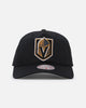 Mitchell & Ness Vegas Golden Knights Retro Matte Nylon Origins Snapback Black