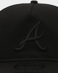 New Era Atlanta Braves Core Golfer Snapback Black/Black