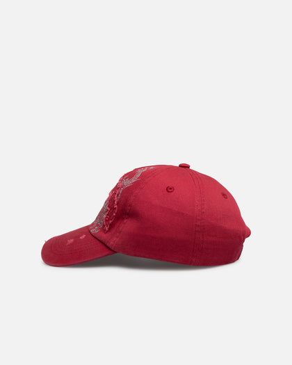 Ed Hardy Gothic Strapback Dark Red