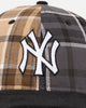 New Era New York Yankees 'Multi Panel Plaid' 9FIFTY High Crown Strapback Plaid