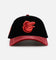 New Era Baltimore Orioles 'Velvet Cord Certified Lover' 9FORTY A-Frame Premium Corduroy Snapback Black