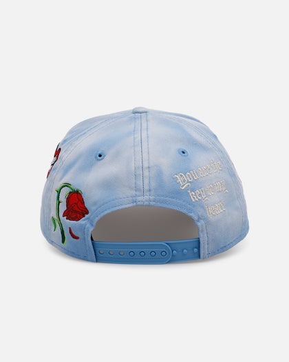New Era Baltimore Ravens 'Hopeless Romantic' 9FORTY A-Frame Snapback Sky Blue