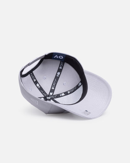 New Era Australian Open '26 9FORTY A-Frame Snapback Grey