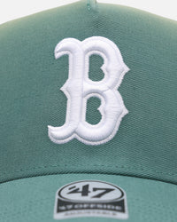 47 Brand Boston Red Sox 'Sun Fade' in 47 Offside Snapback Emerald Green