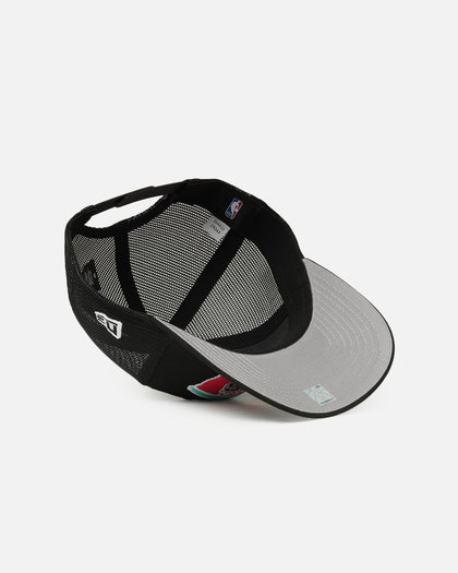 New Era San Antonio Spurs 'HWC' 9SEVENTY Trucker Stretch Snapback Black
