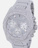 Guess Mainline Fury Glitz Bracelet Watch Silver