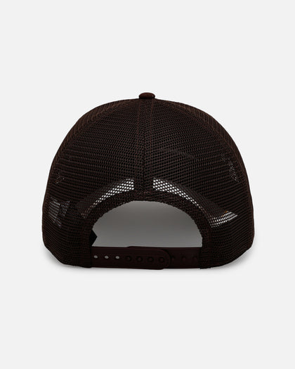 New Era San Diego Padres 'Washed Truckers' 9FORTY A-Frame Trucker Snapback Official Team Color