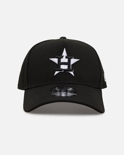 New Era Houston Astros 'Easy Black and White' 9FORTY A-Frame Snapback Black/White