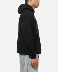 Bleacher Athletic Wests Tigers NRL Adult Club Wreath Hoodie Black